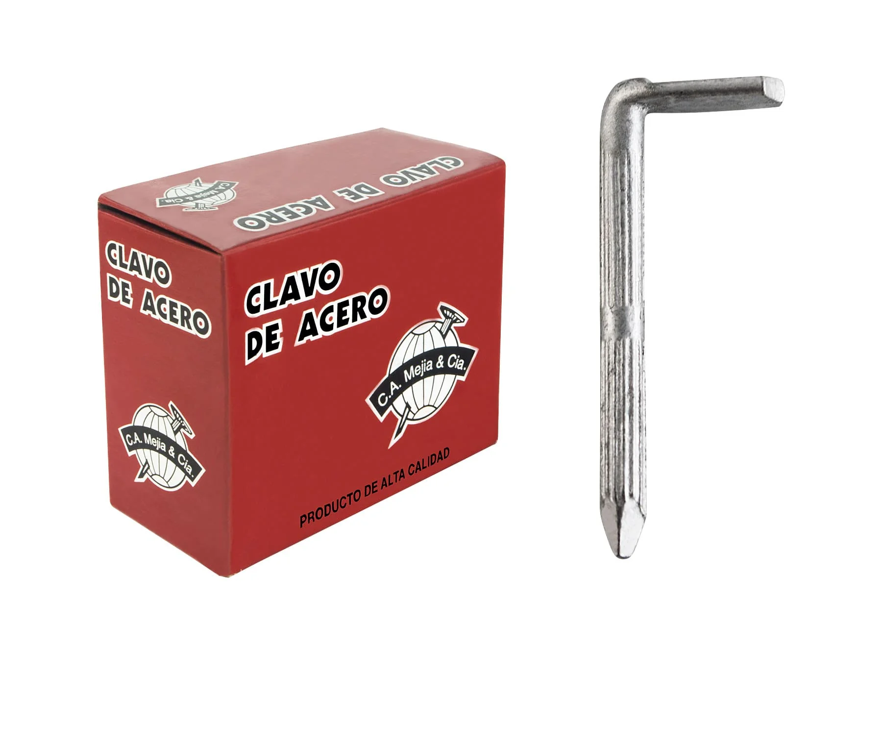 Alcayata 3.7 x 40mm (Caja 500 grs)