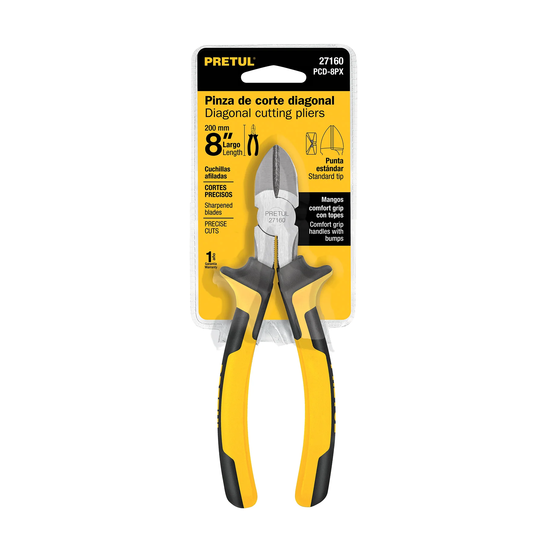 Alicate de corte 8" Pretul