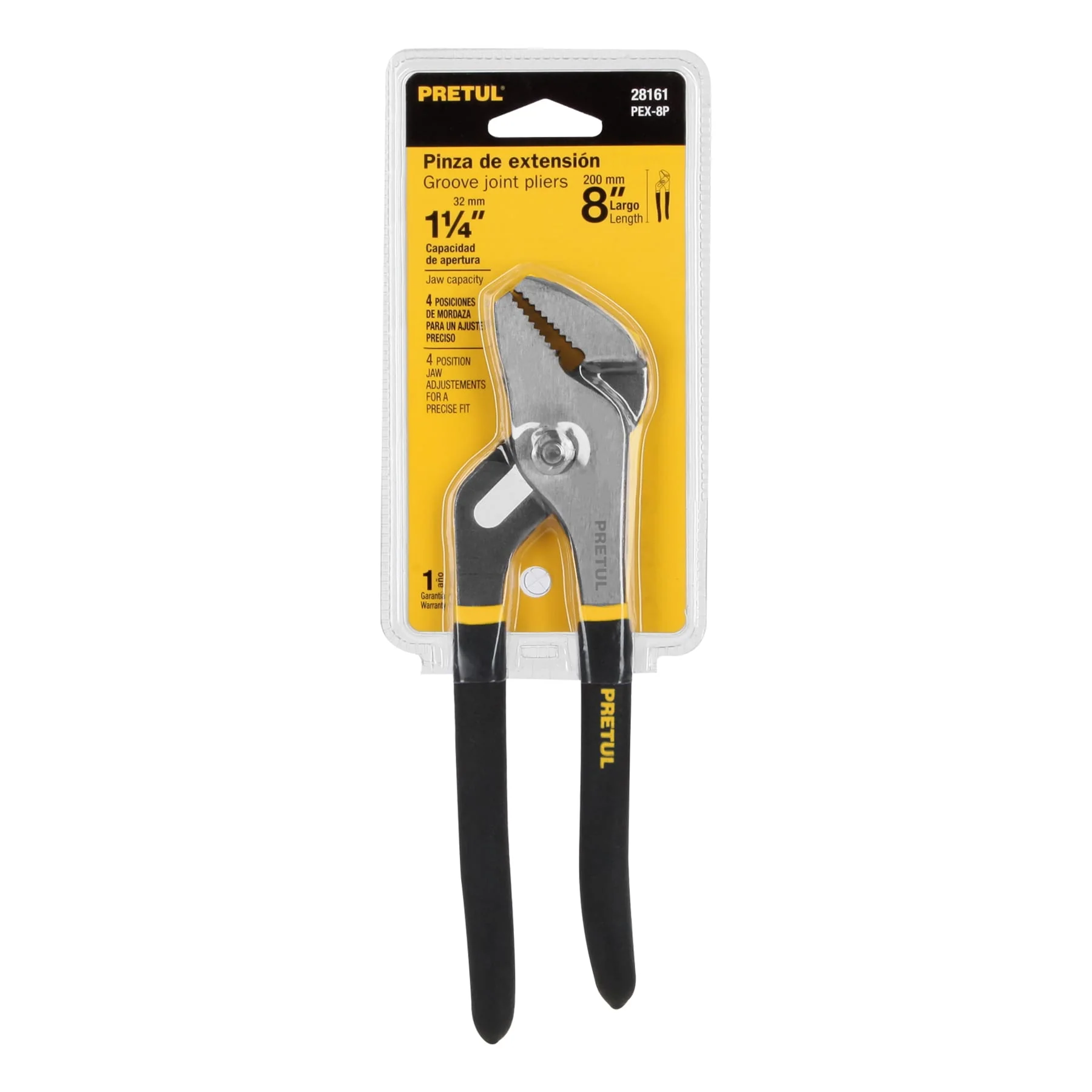 Alicate pico de loro 8" Pretul