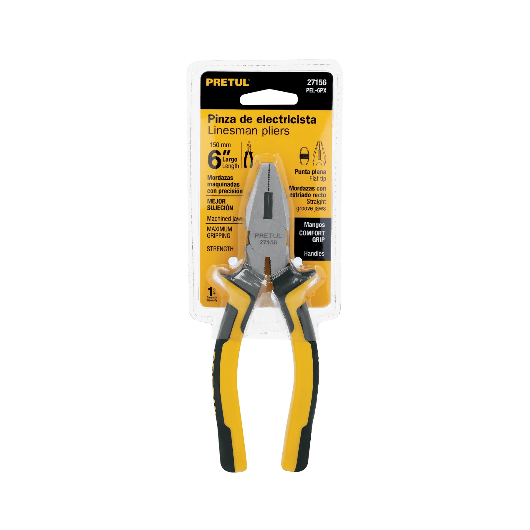 Alicate universal 6" Pretul