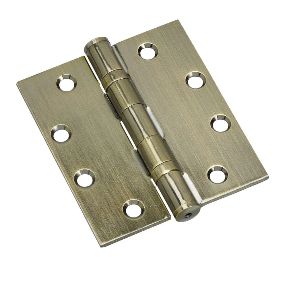 Bisagra capuchina con rodamiento bronce antiguo 3"x3"