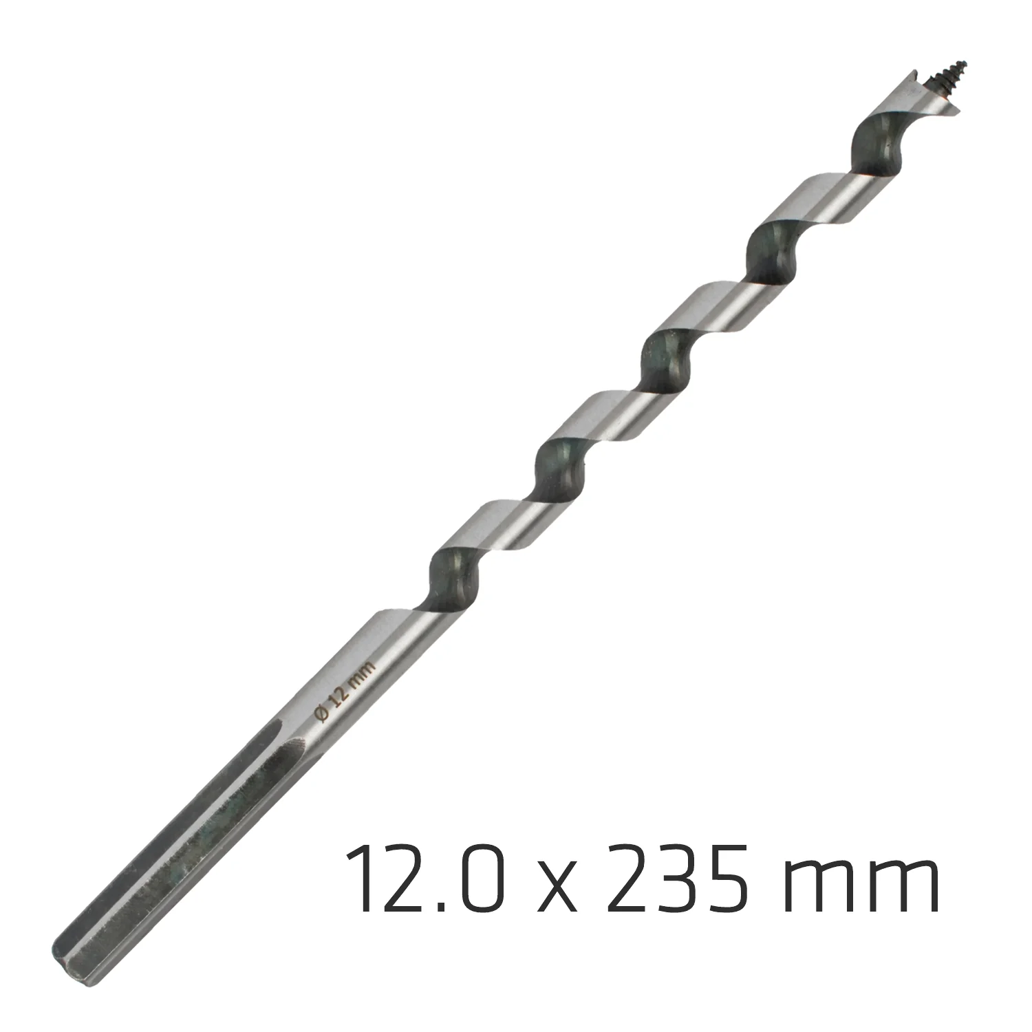 Broca larga para madera 12x235mm Alpen