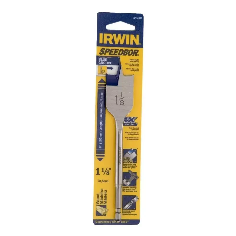 Broca paleta para madera 1-1/8" Irwin