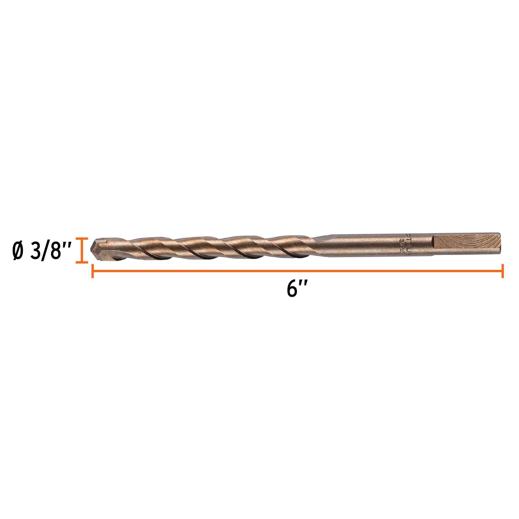 Broca para concreto 3/8"x6" Truper