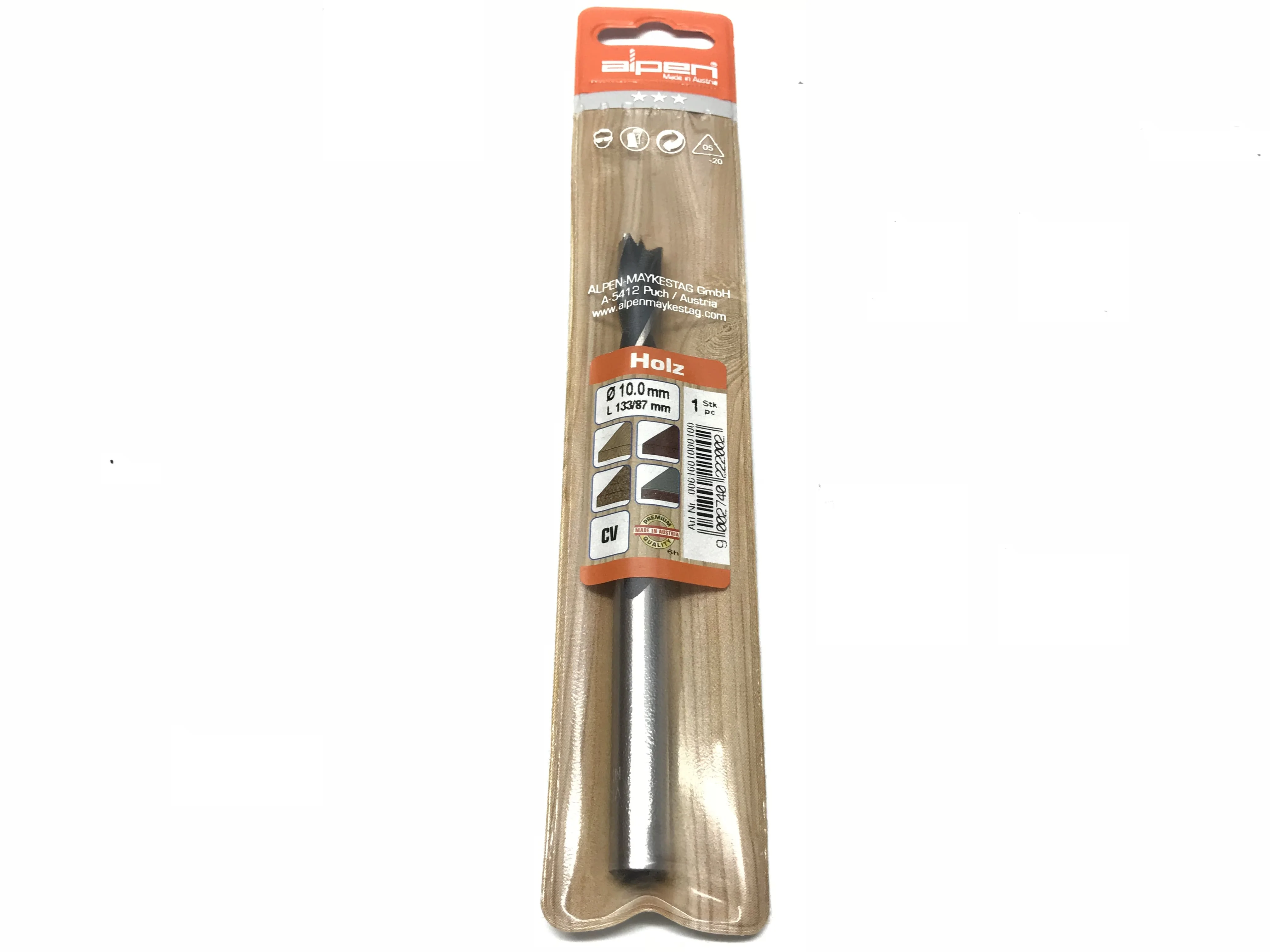 Broca para madera 10 mm Alpen