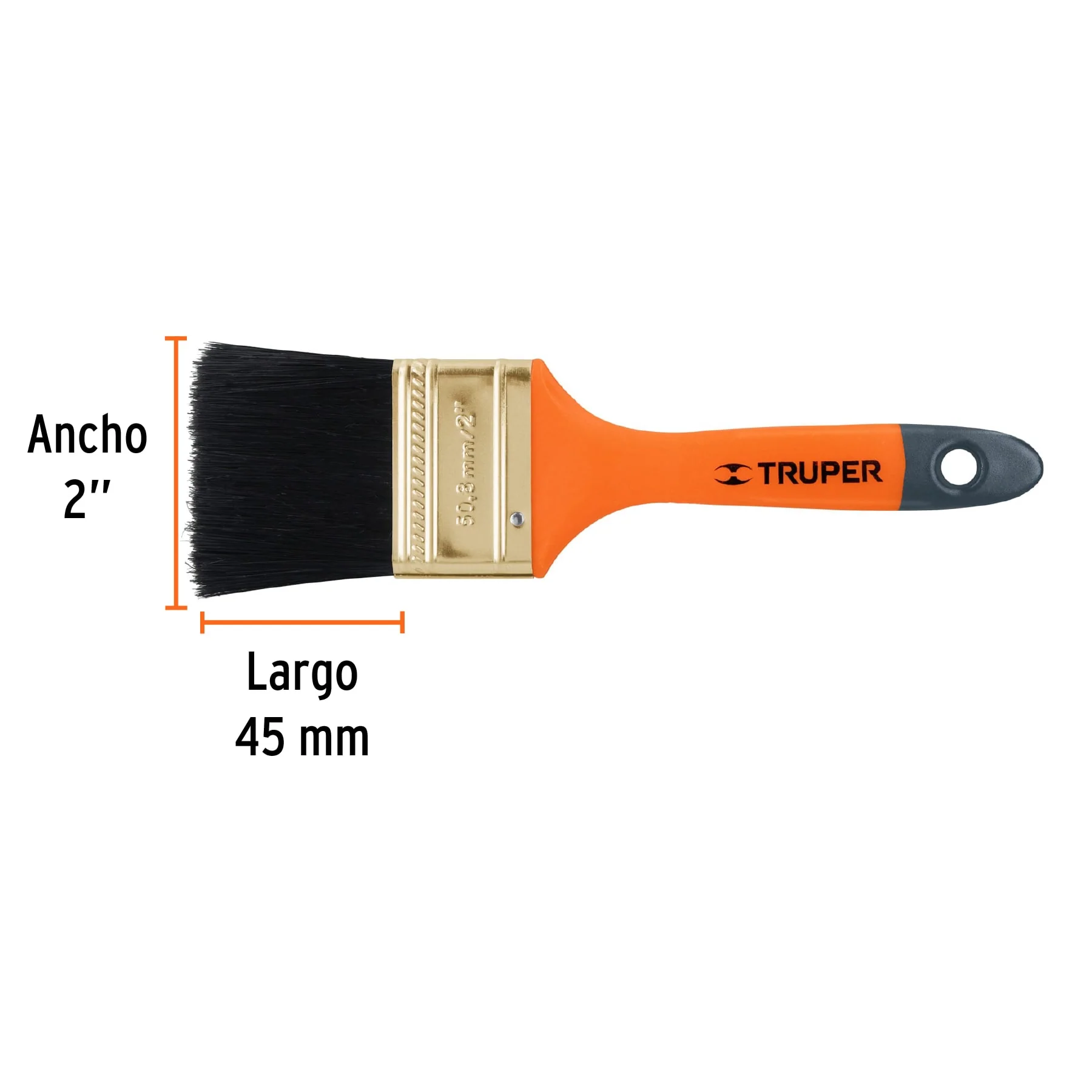 Brocha de pintura 2" Truper