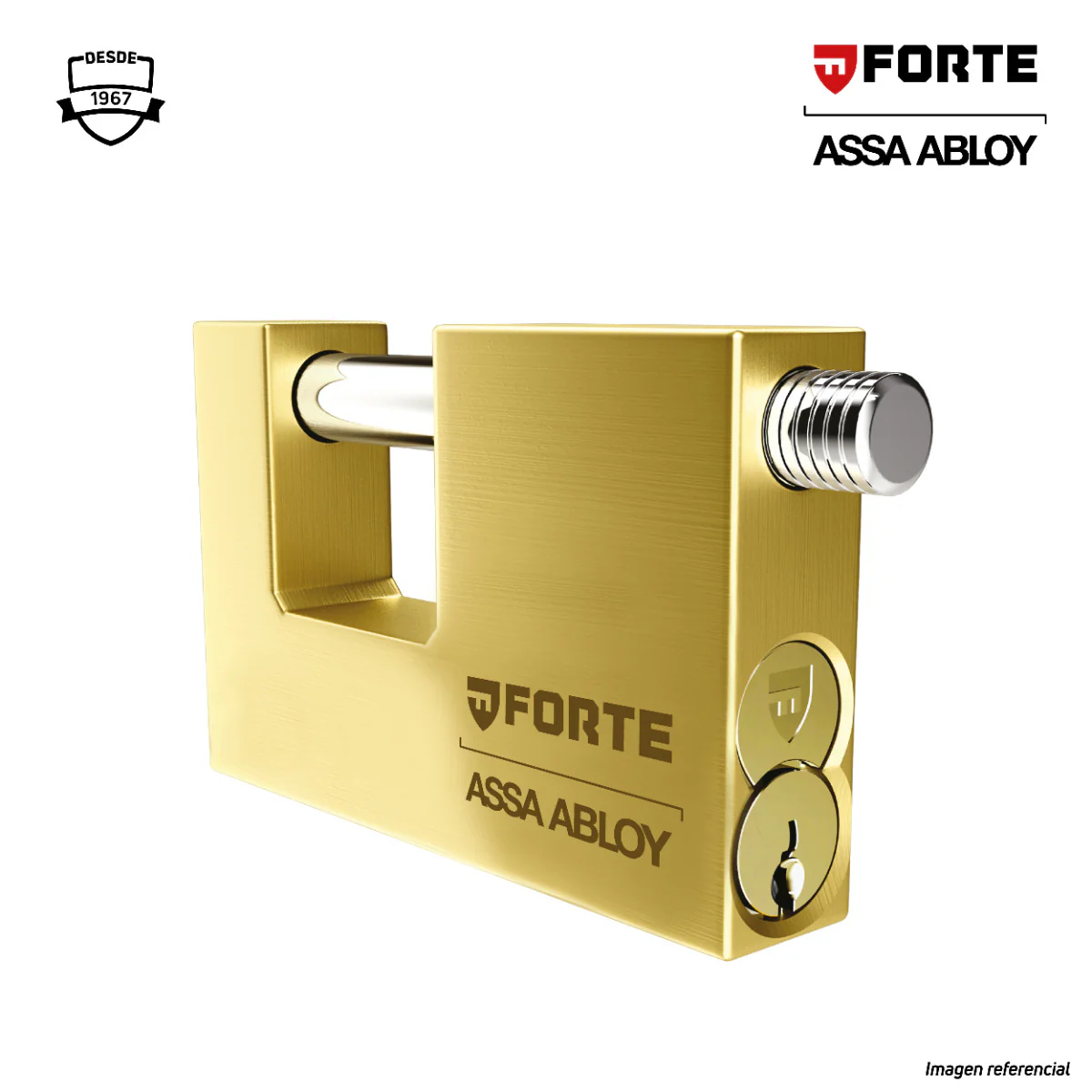 Candado anticizalla premium 100mm Forte