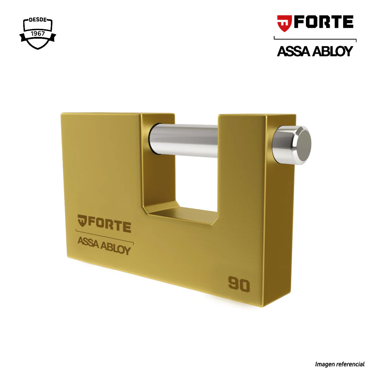 Candado anticizalla estandar 90mm Forte
