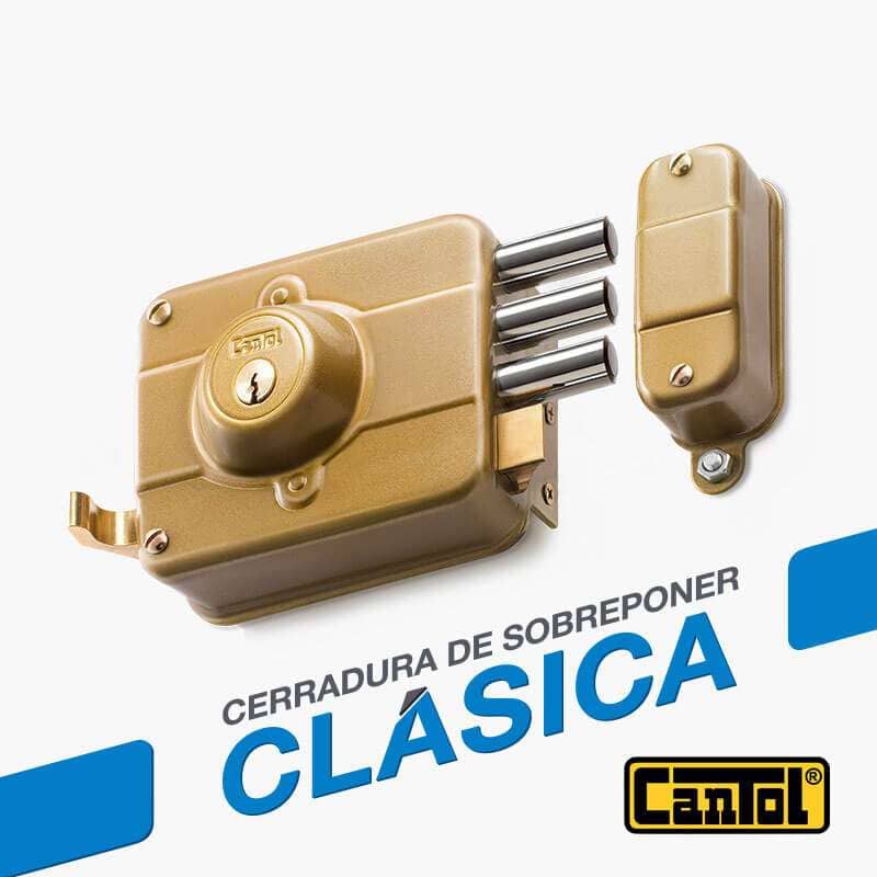 Cerradura de sobreponer clasica 270 Cantol
