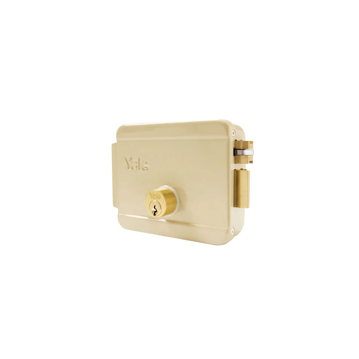 Chapa electrica sin boton Yale