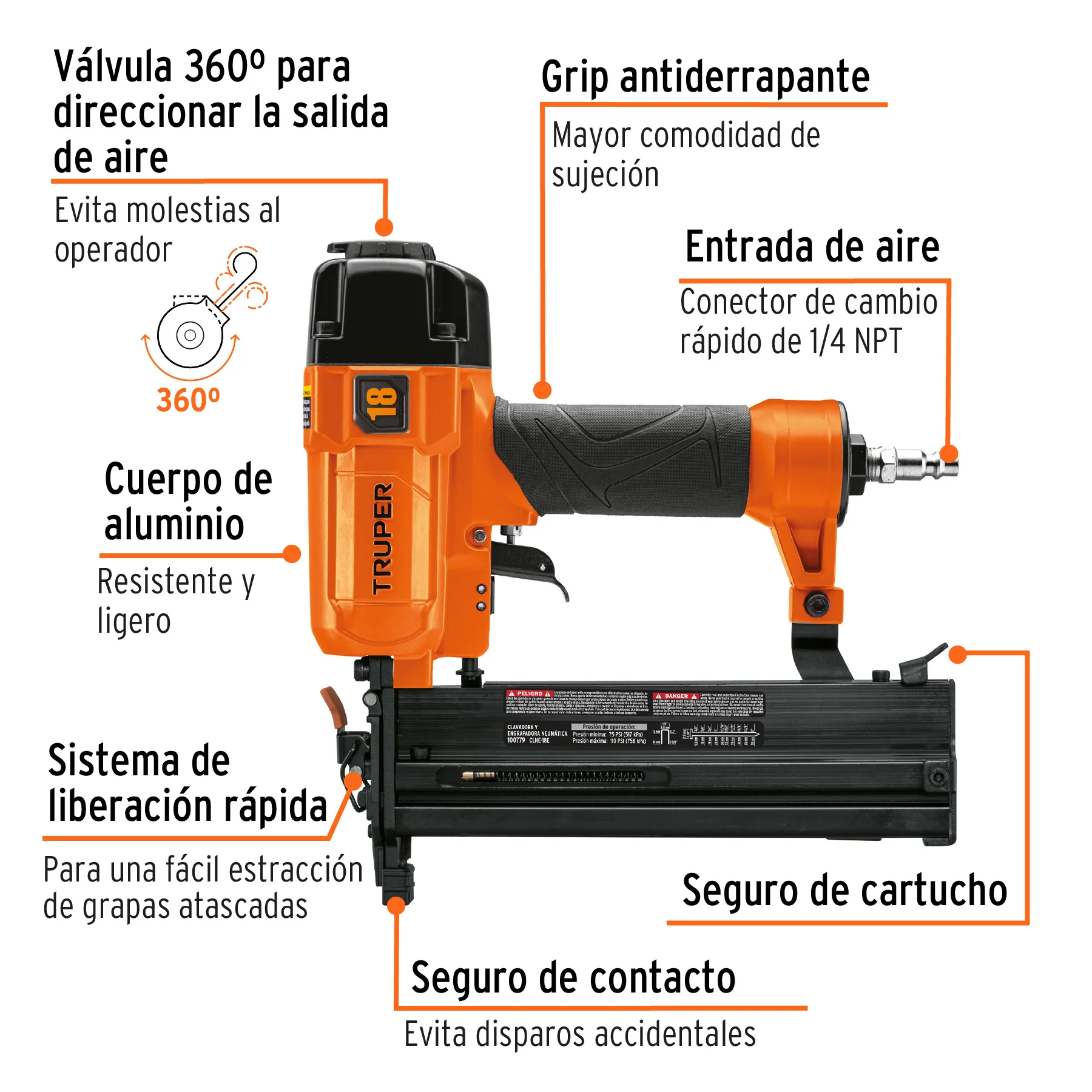 Clavadora y engrapadora Truper - Image 2