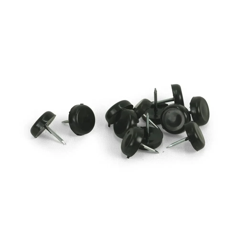 Deslizador plastico para clavar negro x 100 unidades