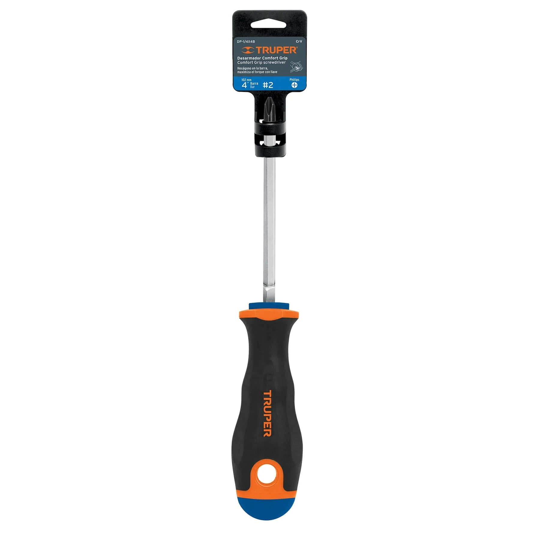 Destornillador estrella 1/4"x4" Truper