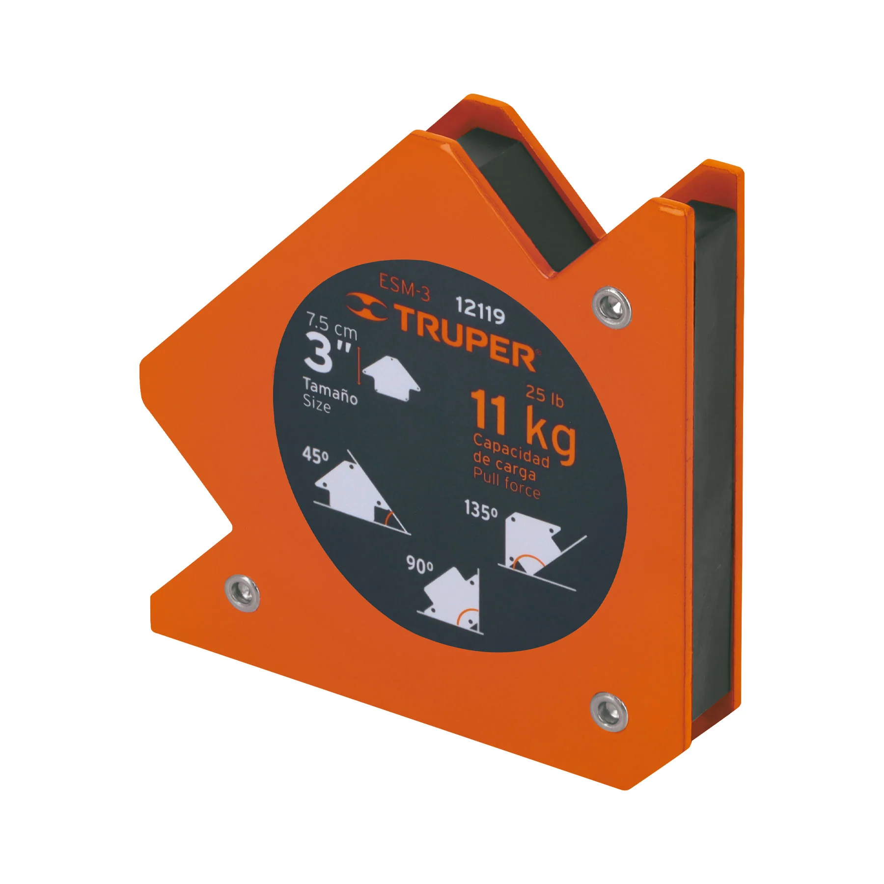 Escuadra magnetica 3" Truper
