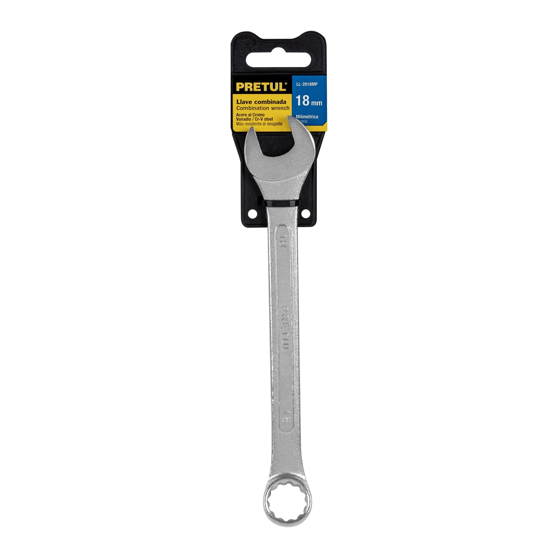 Llave mixta 18 mm Pretul