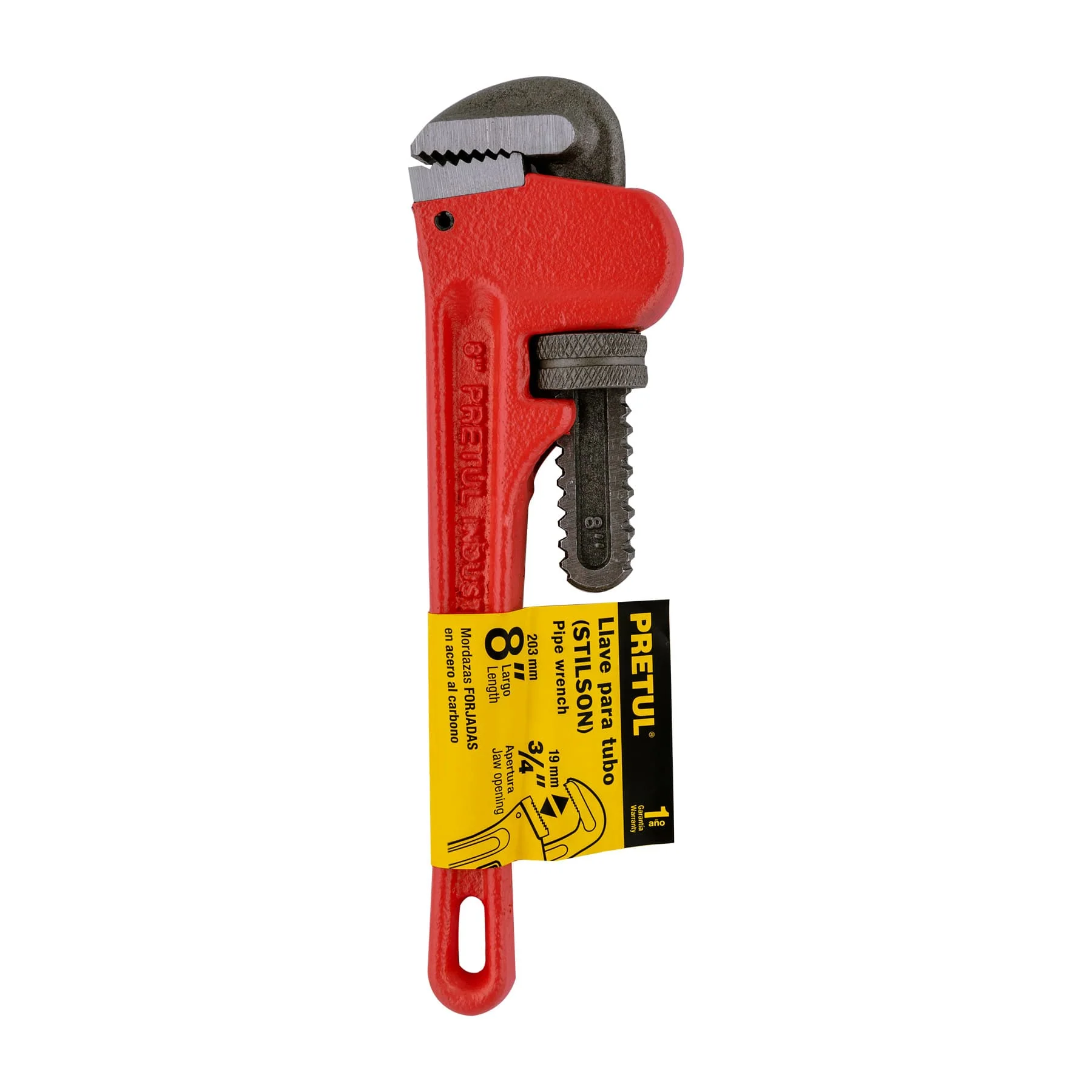 Llave stilson 8" Pretul