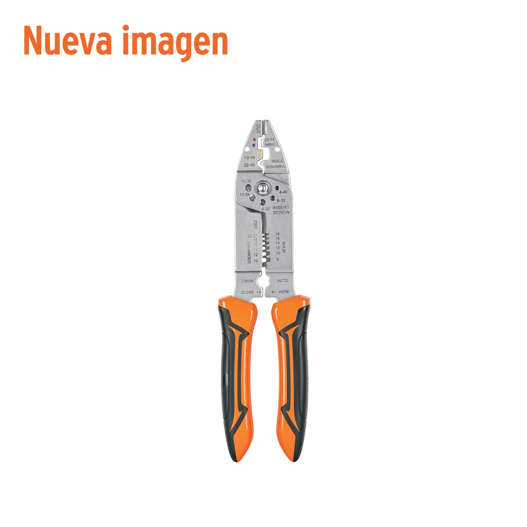 Alicate pelacable 9" de 26 a 10 AWG Truper