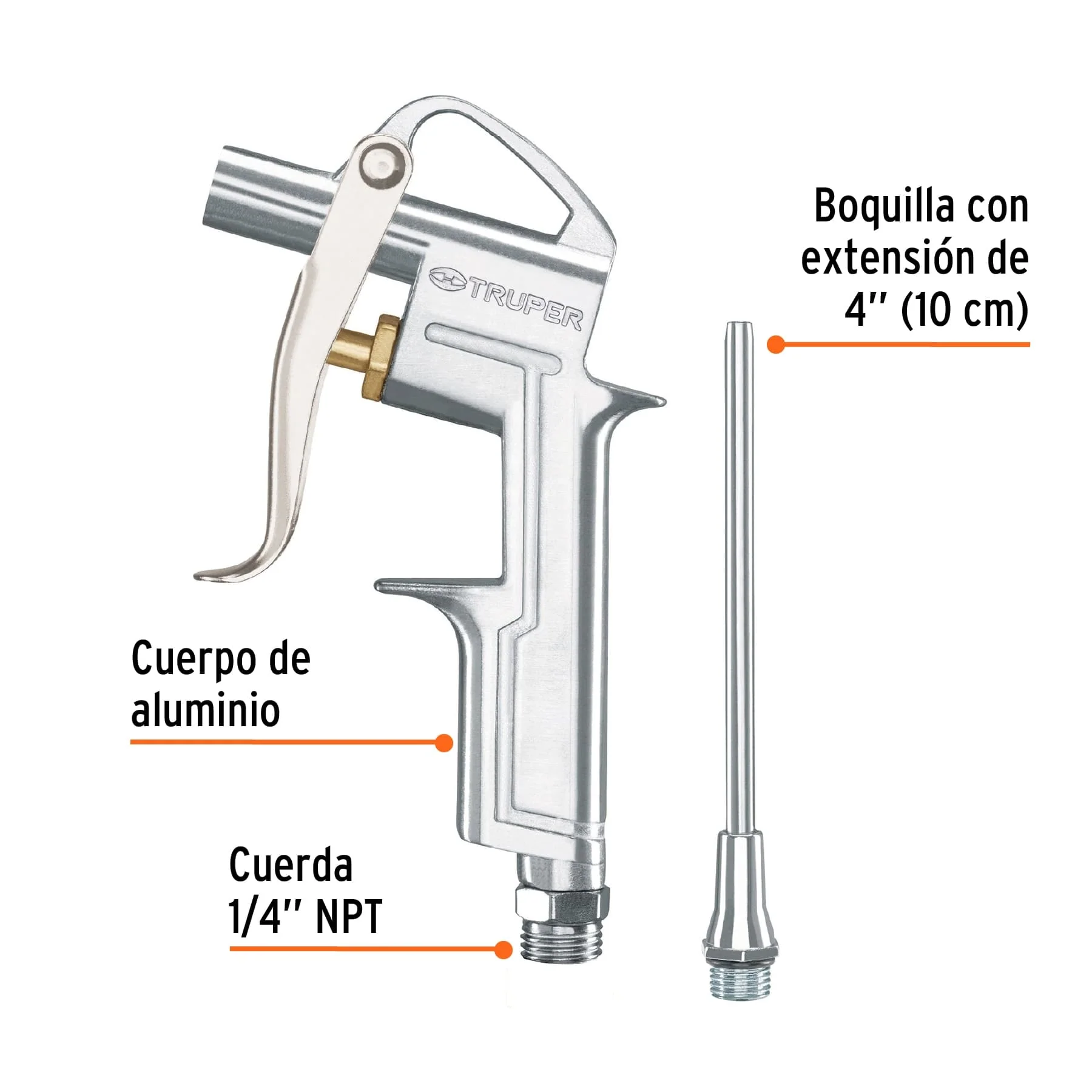Pistola para sopletear aire Truper - Image 2
