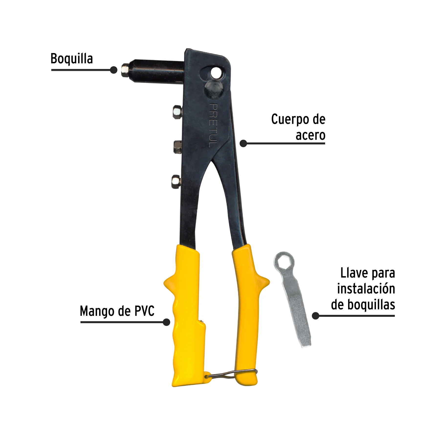 Remachadora Pretul