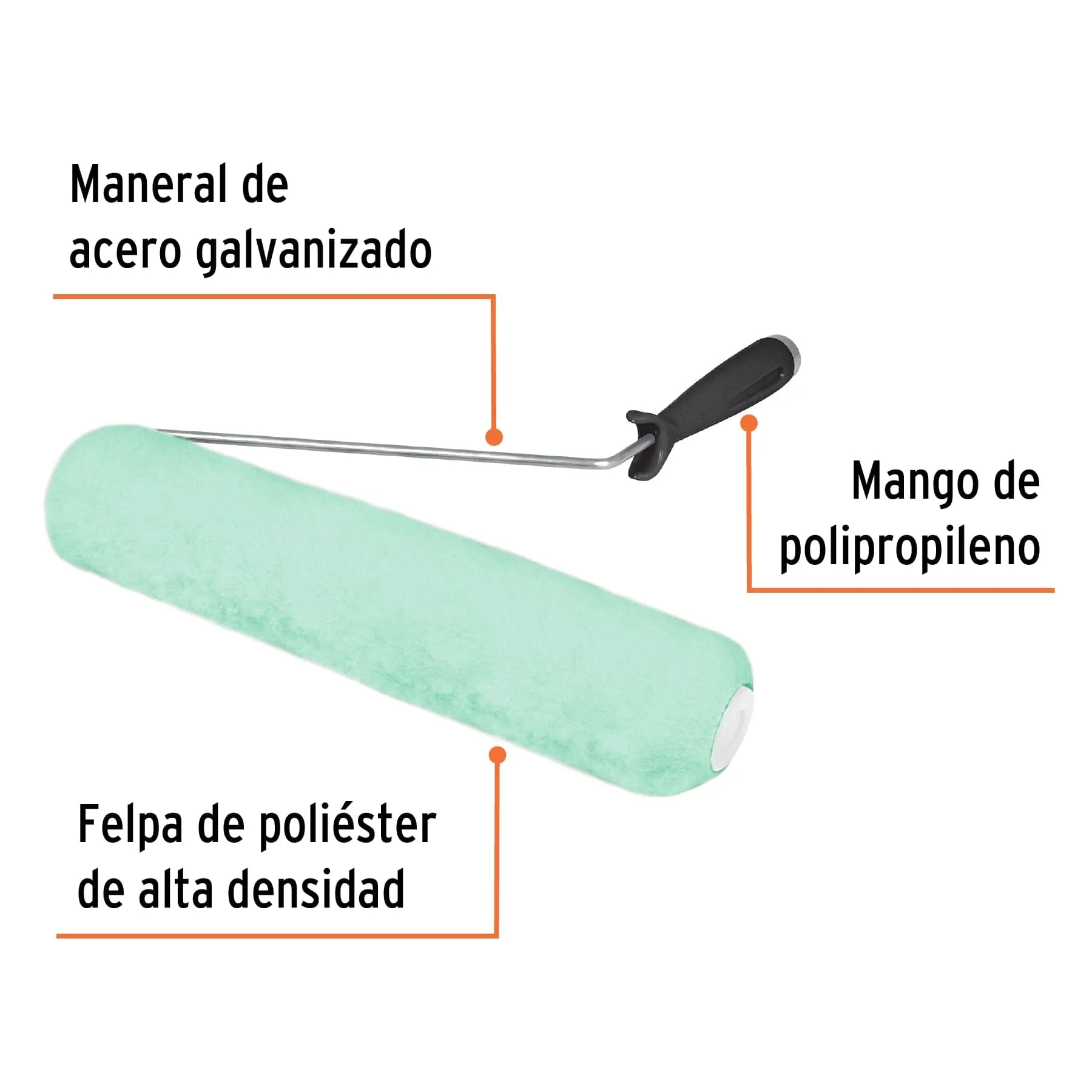 Rodillo de pintura 12" Truper - Image 2