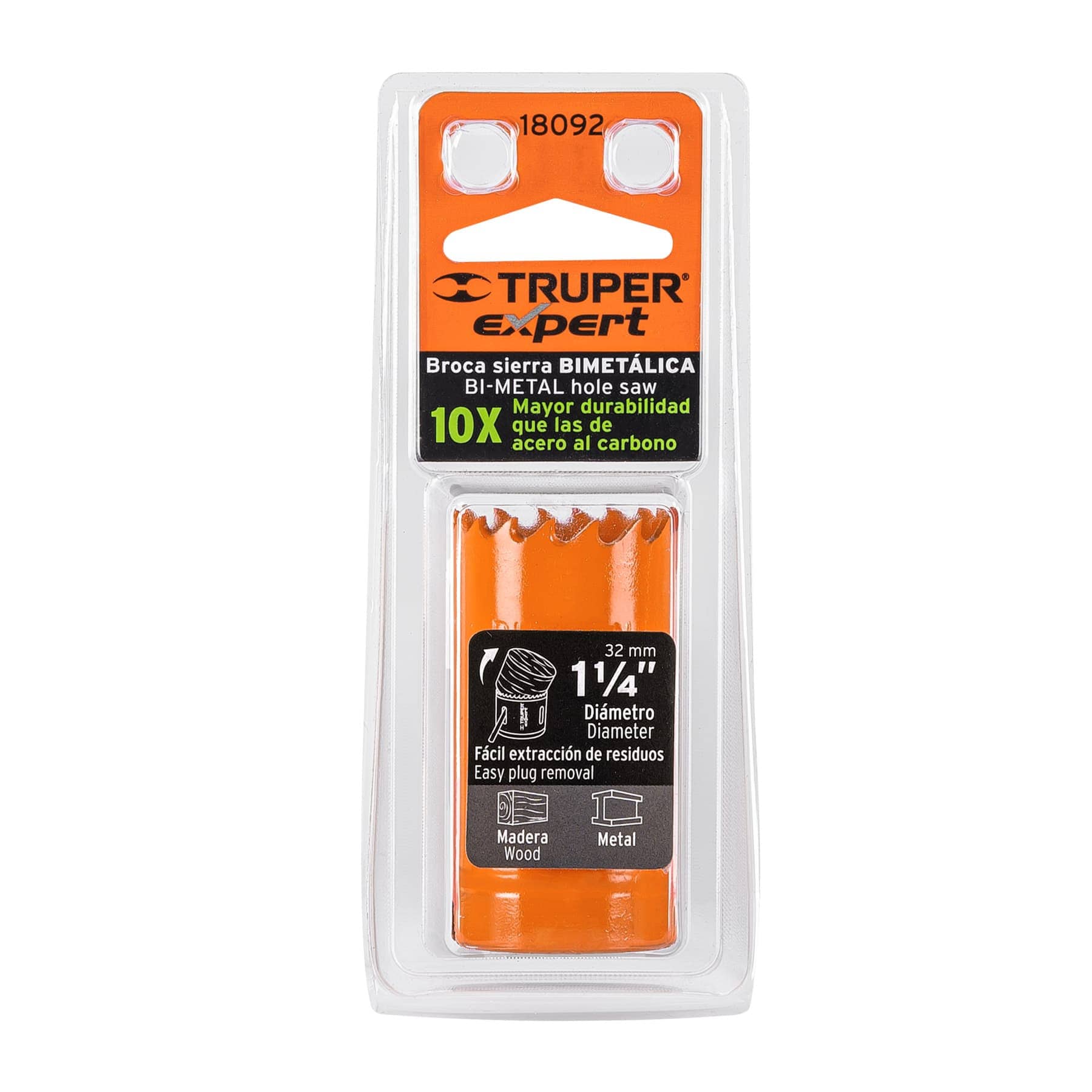 Sierra copa para metal 1-1/4" Truper