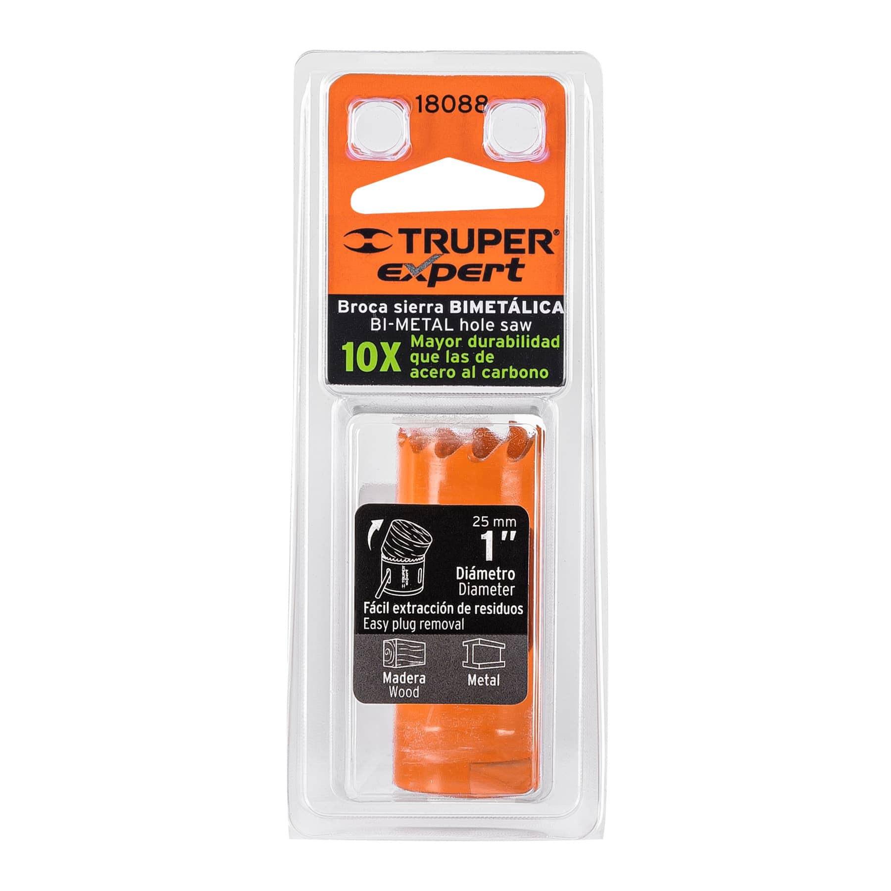 Sierra copa para metal 1" Truper