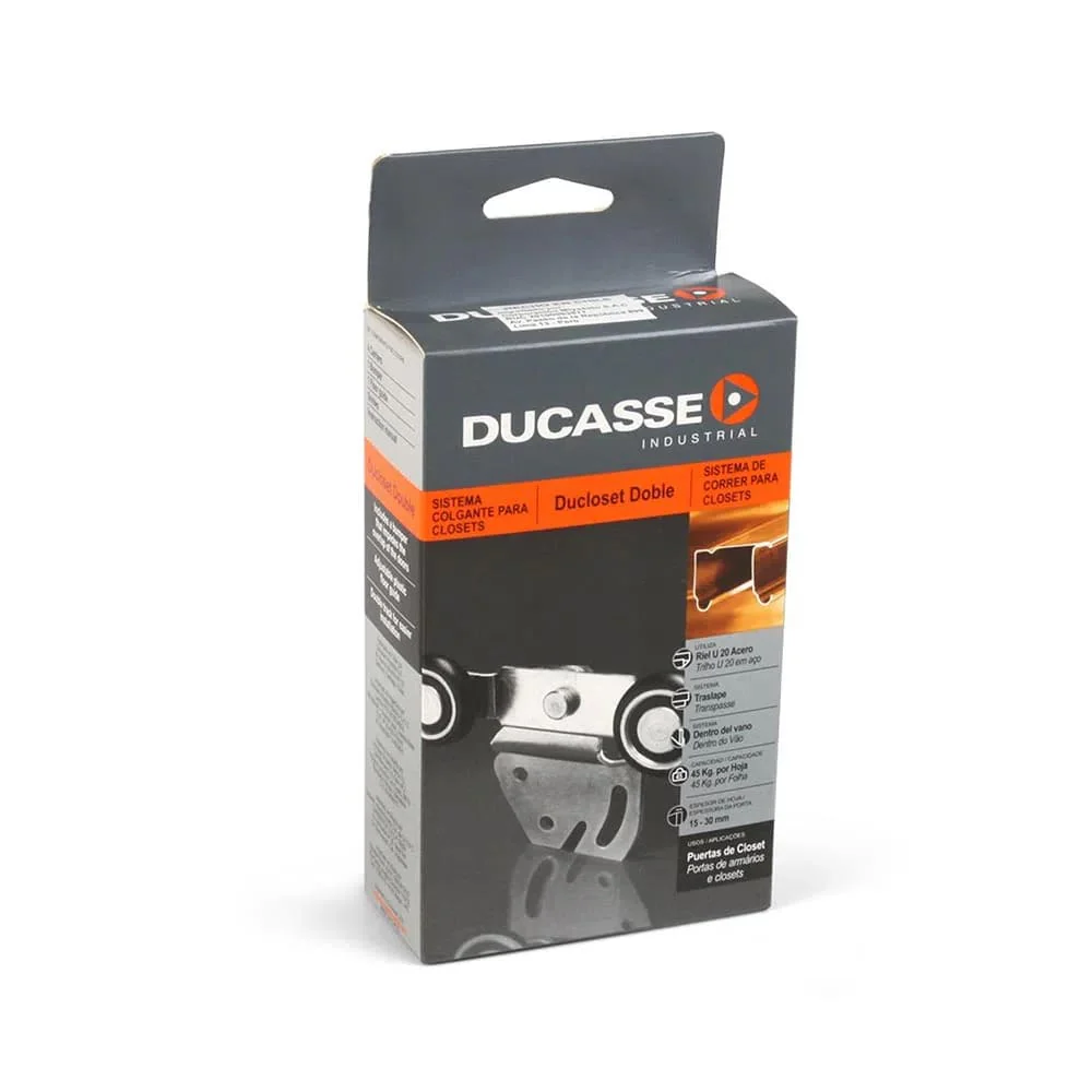 Sistema corredizo Ducloset doble Ducasse - Image 2
