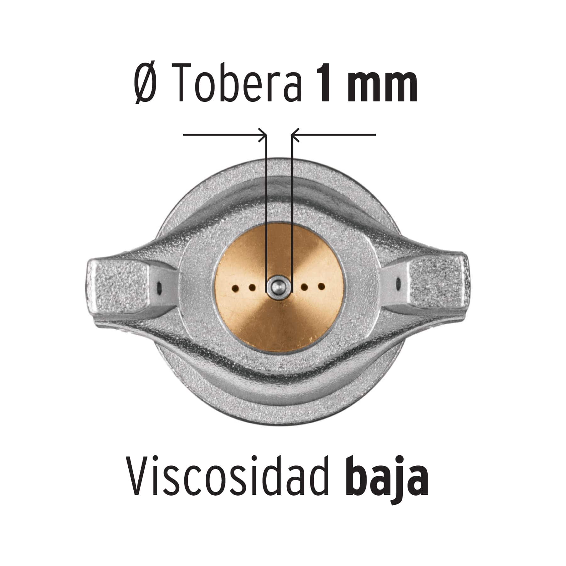 Soplete para pintar gravedad 1.0 Truper - Image 2