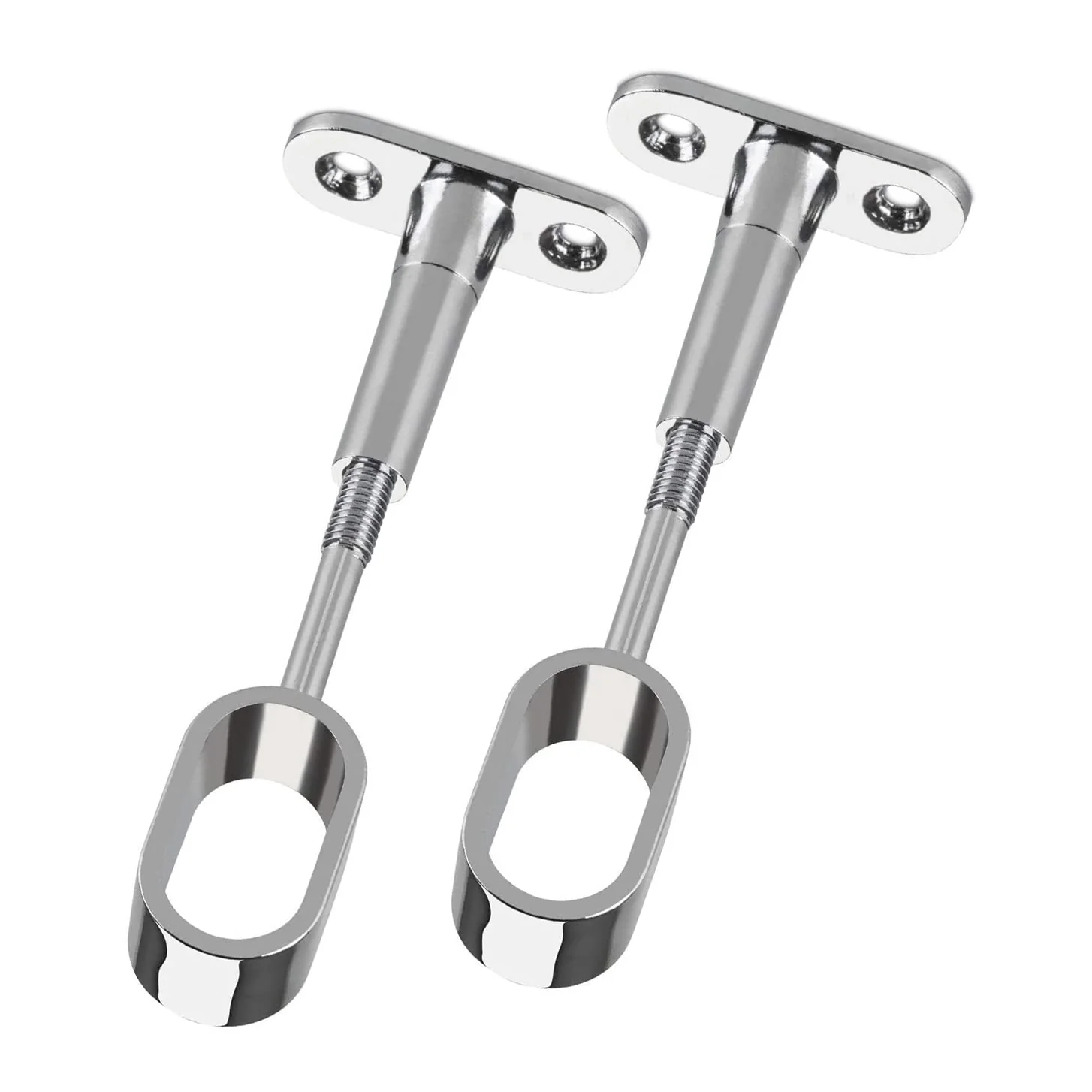 Soporte central regulable para tubo ovalado