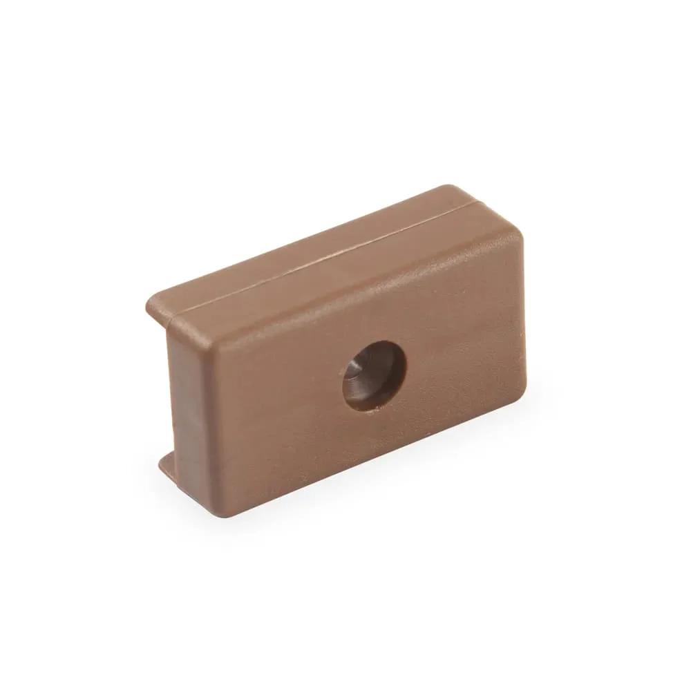 Soporte deslizador para melamina cerezo 18mm x 100 unidades