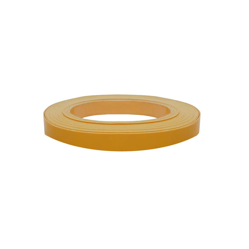 Tapacanto melamina amarillo 22x0.45mm por metro lineal