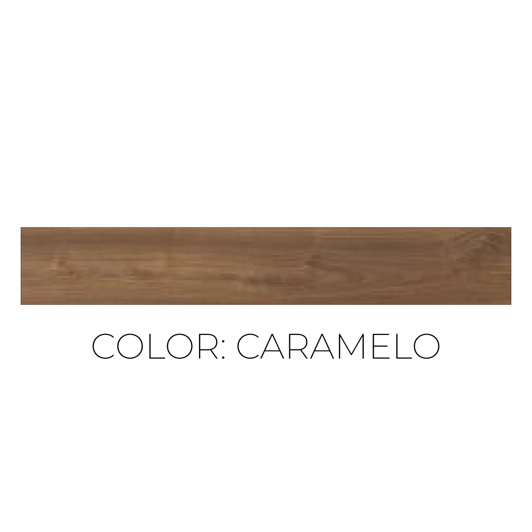Tapacanto melamina caramelo 22x0.45mm por metro lineal