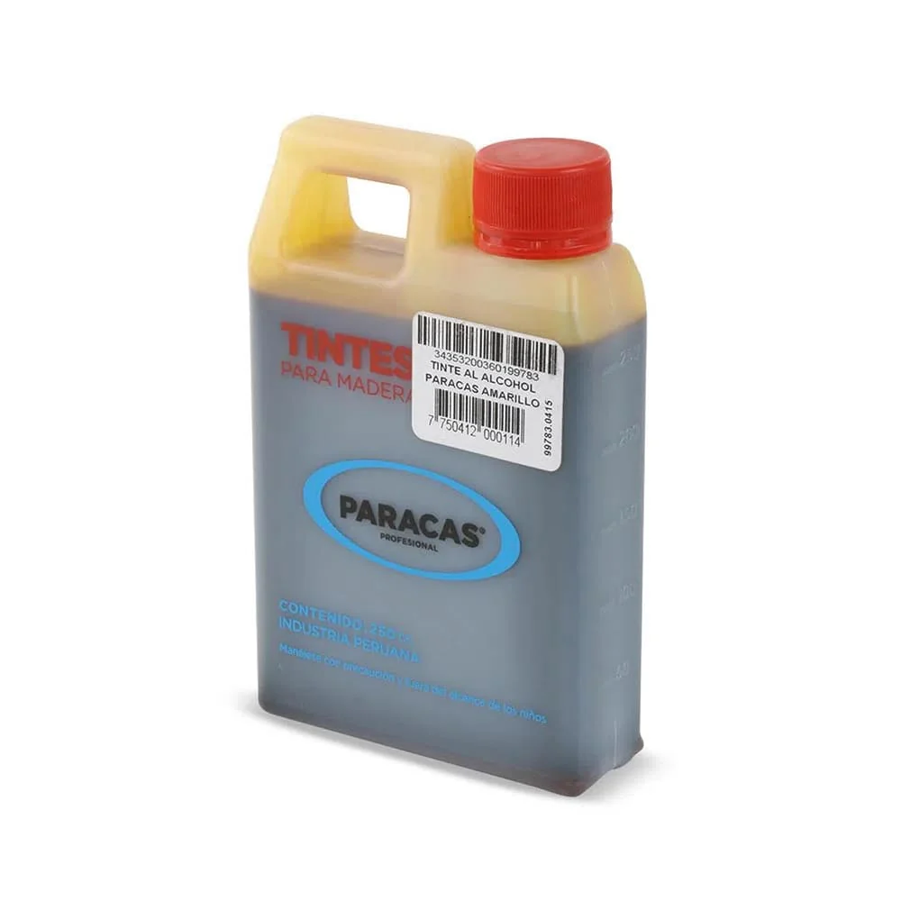 Tinte para madera amarillo Paracas