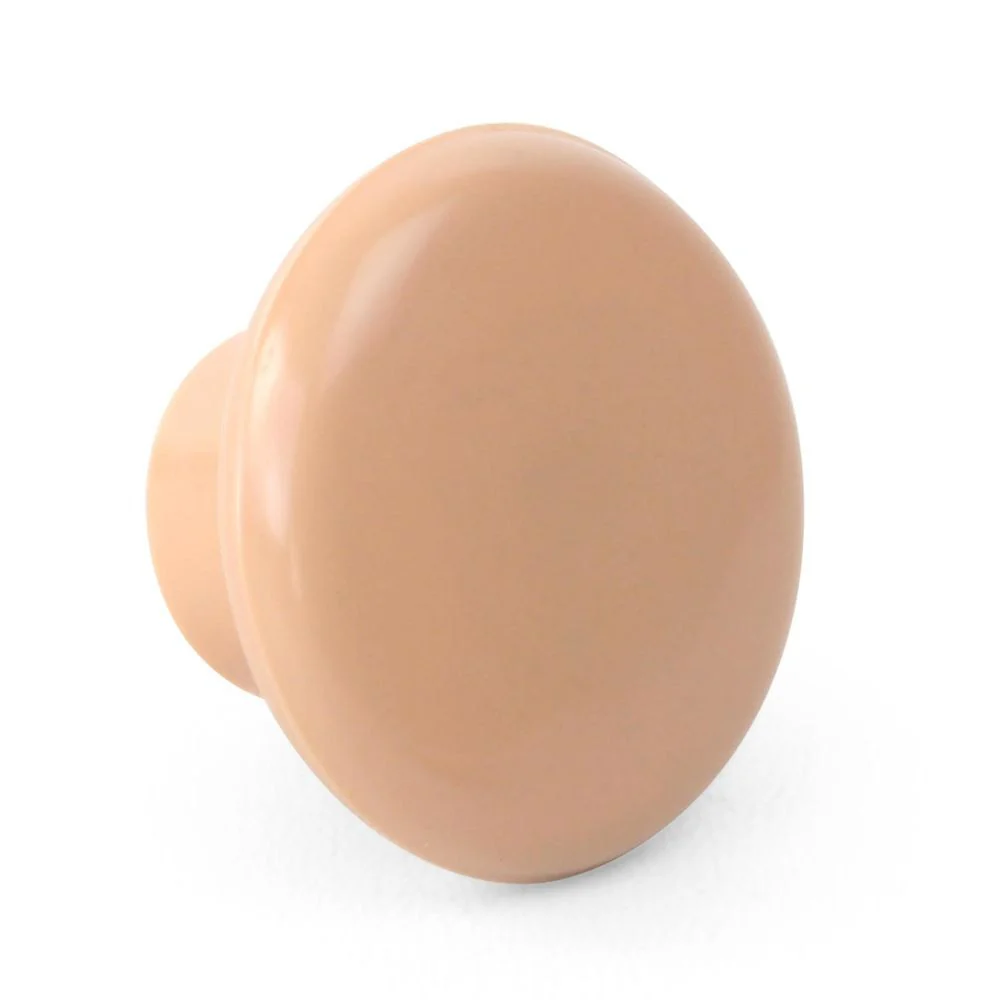 Tirador de plastico perilla grande haya
