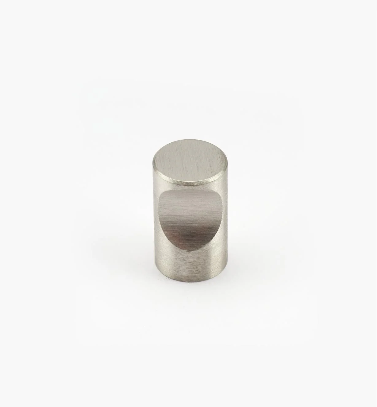 Tirador perilla dedo acero inoxidable 3/4"