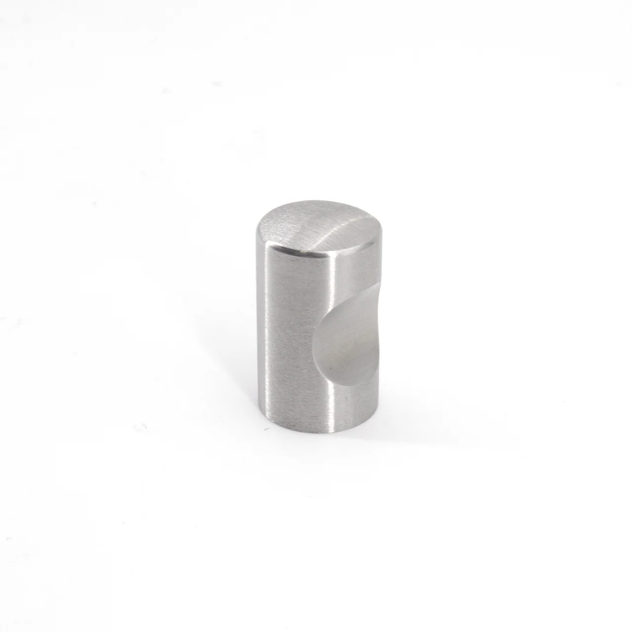 Tirador perilla dedo acero inoxidable 5/8"