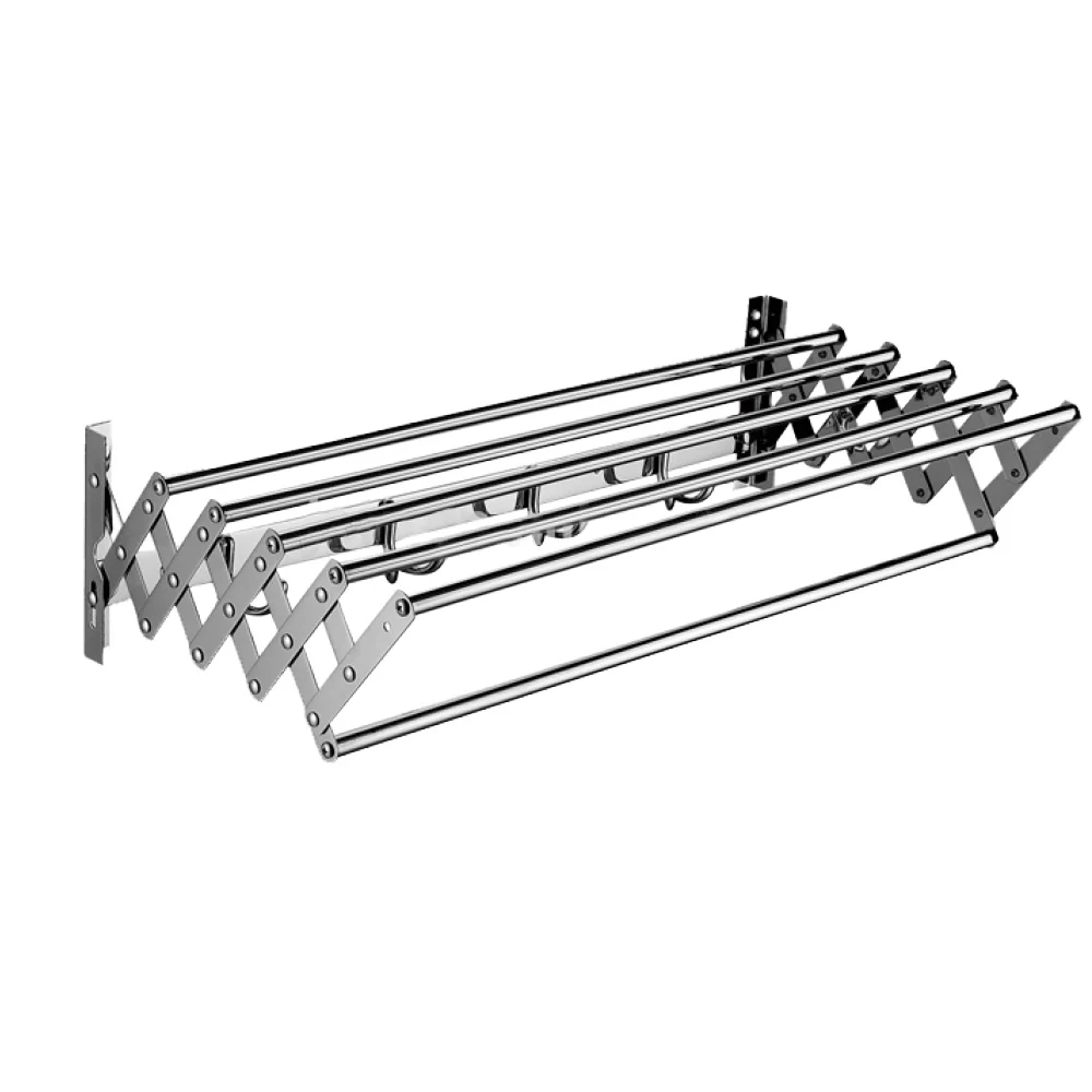 Toallero para baño de acero inoxidable acordeon